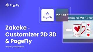 How To Use Zakeke Product Customizer In PageFly | PageFly Tutorial