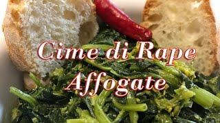 COME FARE I Friarielli o CIME DI RAPE AFFOGATE - RÀPE ‘NFUCÀTE