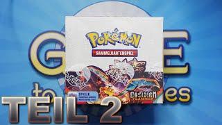 Pokémon - Krasse Pulsate - Obsidian Flammen Booster Display Teil 2 Opening / Unboxing