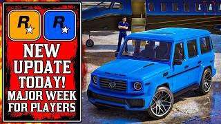 This is AWESOME.. The NEW GTA Online UPDATE Today! (New GTA5 Update)