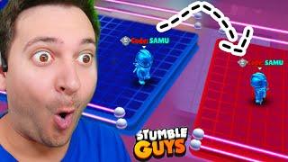  PASÉ al otro Lado en STUMBLE GUYS!!  GOLPEA a los Enemigos en 4vs4