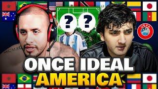 ¿CUAL ES EL ONCE IDEAL DE SELECCIONES DE AMERICA EN LA ACTUALIDAD? RETO EPICO FT MEXICANO TERMO!