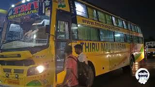 Thirumalai vasan way out koyembedu omnibus terminal #sundhar #tmvtravels#koyembedu#tenkasi#omnibuses