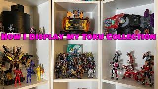 How I Display My Toku Toys