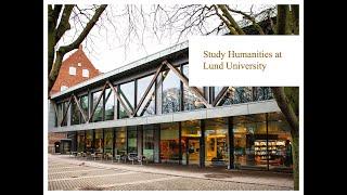 Study Humanities at Lund University