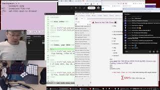 Xah Talk Show 2024-10-20 Ep589, Emacs Lisp Coding, Lines to HTML List