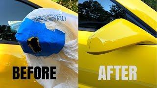 How to fix a scratch on your car! DIY Body Work on my Camaro!