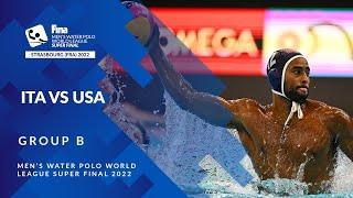 Re Live | Italy vs USA | FINA Men's Water Polo World League Super Final 2022