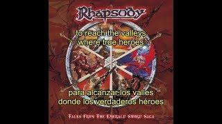 Rhapsody - Land Of Immortals Remake (Lyrics & Sub. Español)