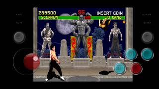 MORTAL KOMBAT - SCORPION VS LIU KANG #ARCADE #DRINGAMES #MIDWEST ️