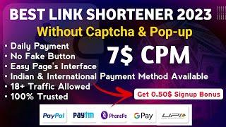 Best Highest Paying Link shortener 2023 | Daily Payment | Trusted Url Shortner 2023