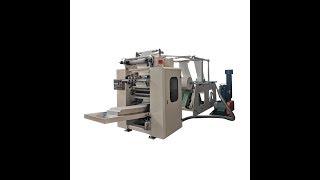 2 lines V fold hand towel paper and facial tissue making machine