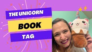 THE UNICORN BOOK TAG|created by @ChrissiesPurpleLibrary