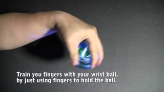 How to train your finger grip strength with GAVIC gyroscope wrist ball