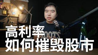 为啥高利率会摧毁股市?为什么成长股最惨?咱们从估值模型上算一算就明白了!