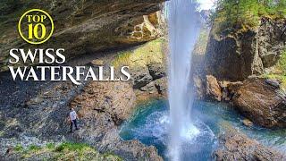 Top 10 WATERFALLS of Switzerland  [Full Travel Guide]