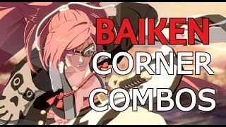 Easy To Pull Off Baiken Corner Combos