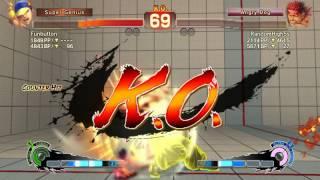 Funbutton Yun vs Evil Ryu