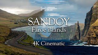 Sandoy Faroe islands - 4K cinematic