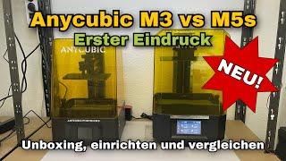 Anycubic M5s - Unboxing und Einrichten inkl. Bonus Vergleichstest - deutsch