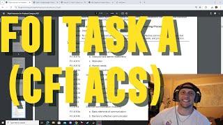 Full Guide Task A FOI! (CFI ACS)