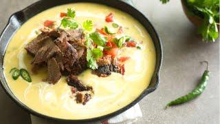 TEXAS QUESO RECIPE - (With BBQ Brisket) - Sarah Penrod