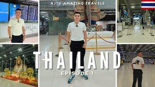 Bangkok Thailand Vlog EP1: Suvarnabhumi Airport Process and Tips | Residence Ratchathewi Hotel Tour