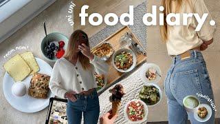 FOOD DIARY Uni Edition I What I eat in a week I Eine realistische Woche, intuitiv? & Comfort Food