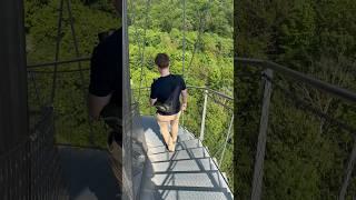 Walking down from fantastic 35 meters high Schönbuchturm near Herrenberg Germany 2023 #shorts