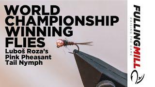 World Championship Winning Flies: Luboš Roza's Pink Pheasant Tail Nymph