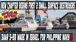 Israel's New Potential Officially Offers First Small Surface Destroyer Saar S-80 To Philippine Navy