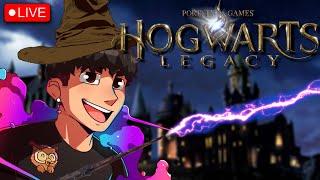  IM FINALLY A WIZARD!  | Hogwarts Legacy PC LIVE STREAM