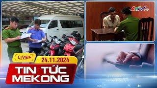 [ Live] Hành trình triệt phá đường dây trộm cắp xe máy mang sang Campuchia tiêuthụ | Tin tức Mekong