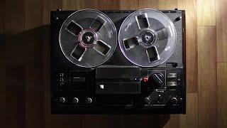 Old Audio Tape Recorder Stock Video