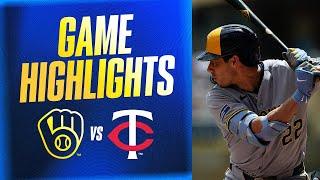 Brewers vs. Twins Game Highlights (6/22/25)  MLB Highlights
