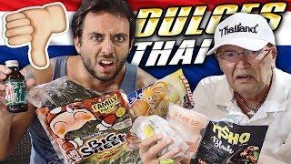 PROBANDO LOS PEORES DULCES DEL MUNDO! | Golosinas Thai MUY RARAS (Y MALAS)