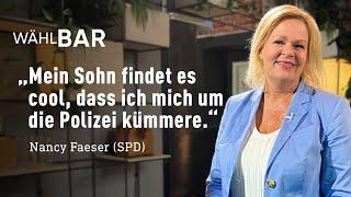 Interview with Nancy Faeser (SPD) | Selectable 4 of 6 | State election 2023