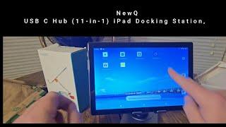 NewQ Versatile USB C Hub 11 in 1 iPad & More Docking Station (EPISODE 4898) Amazon  Unboxing Video