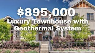 Tour $895,000 Luxury Calgary Townhouse. Home For Sale 2022!