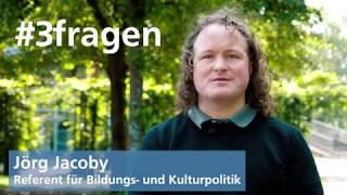 #3fragen an Jörg Jacoby zum Thema Unterstützung für Kultur- & Kreativschaffende in der Corona-Krise