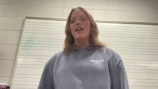 Big Foot FFA Alex Bender State Choir Audition