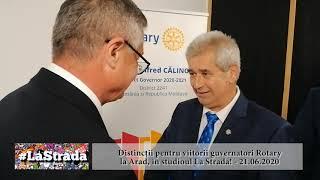 Trei guvernatori Rotary în studioul LaStradaTV! - 20200621