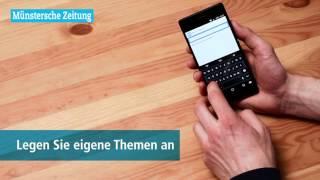 Tutorial: MZ News-App für Android-Phone