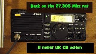 CB Radio  27.305 Mhz net with the local boys. Alinco DX-77E