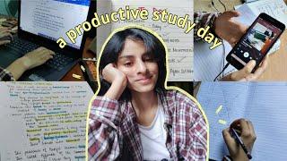 study with me // catching up on (online) school | study routine - ISC class 11th