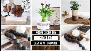 DIY DOLLAR STORE ROOM DECOR + RECYCLING IDEAS (cute + easy + affordable) SAVE MONEY