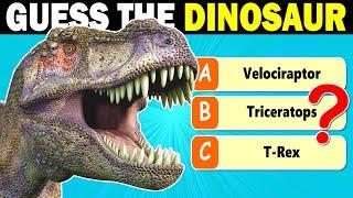 Guess the Dinosaur Quiz  (Learn 40 Dinosaurs)