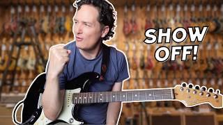 5 easy riffs to show off your skills in the guitar store