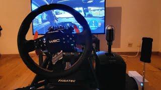 FANATEC WRC WHEEL + CSL DD BASE PERFORMANCE IN GAME | EA SPORTS WRC GAMEPLAY