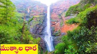 Muthyala Dhara Waterfalls, located in Veerabhadravaram, is a must-visit attraction | Paradise